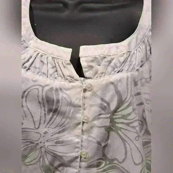 Harve Benard szL White Summer Blouse - Picture 9 of 9